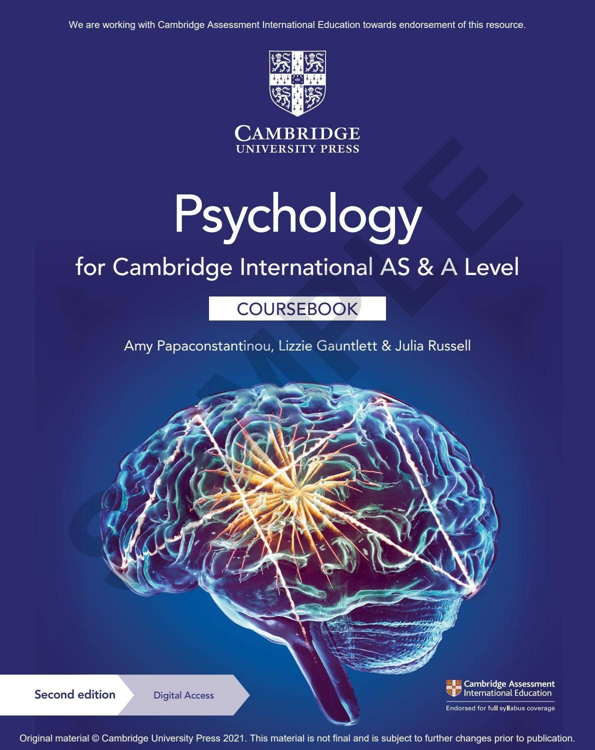 O/A Level Psychology (Cambridge)